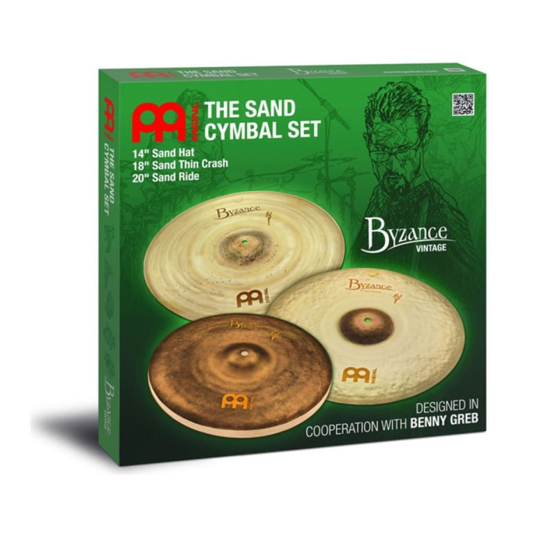 Meinl Byzance Vintage Sand Cymbal Set 4