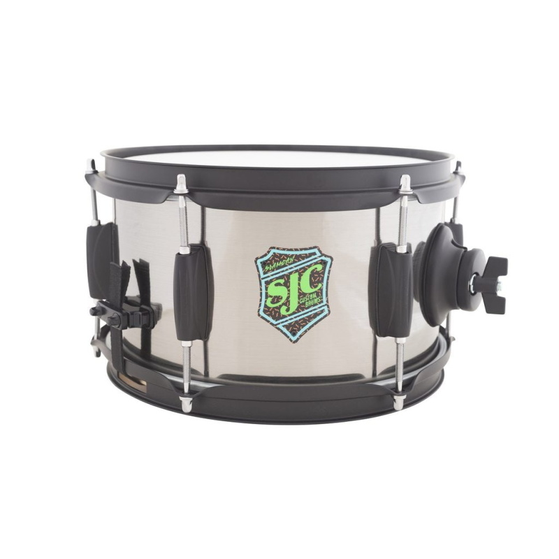 SJC Slam Can 10x6in Snare Drums – Nickel Wrap 4