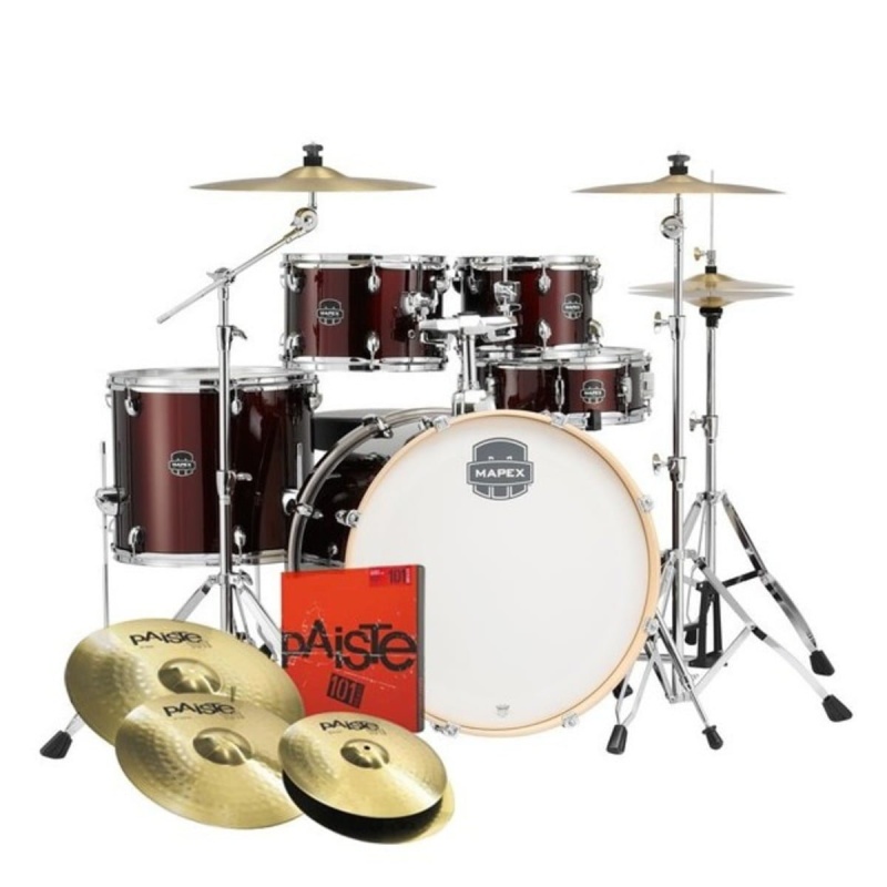 Mapex Storm Special Edition 22in 5pc Kit With Cymbals – Red 3