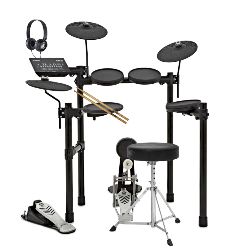 Yamaha DTX452K Electronic Drum Kit – Bundle Package 3