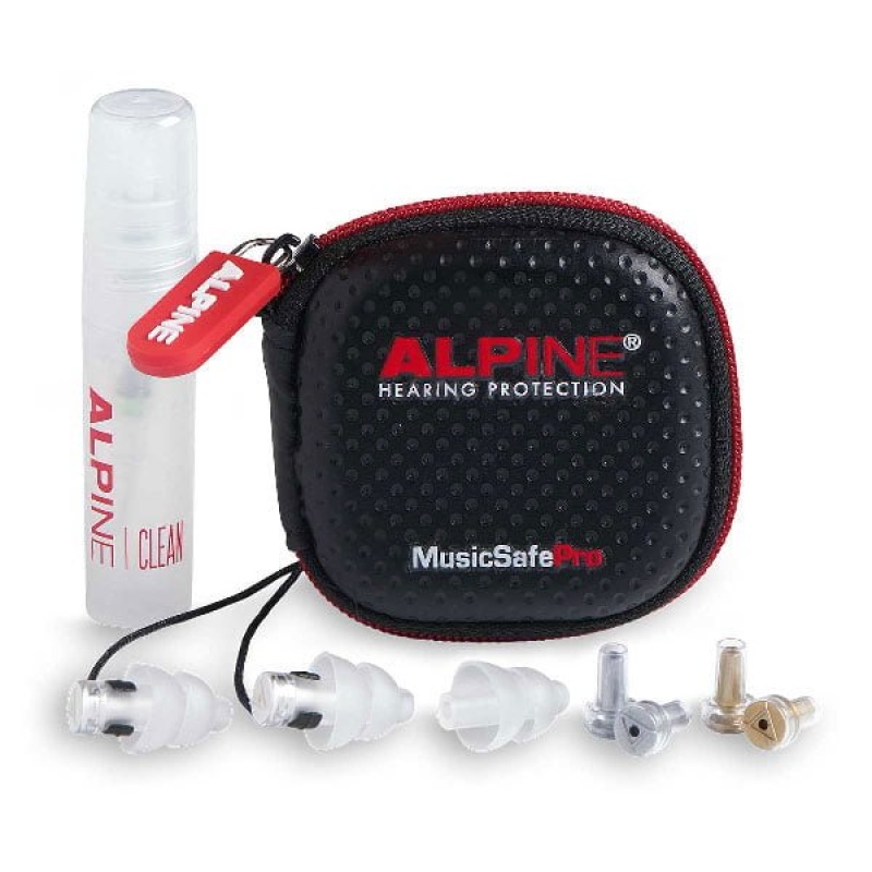 Alpine MusicSafe Pro 2019 TRANSPARENT Ear Plugs In Case 5