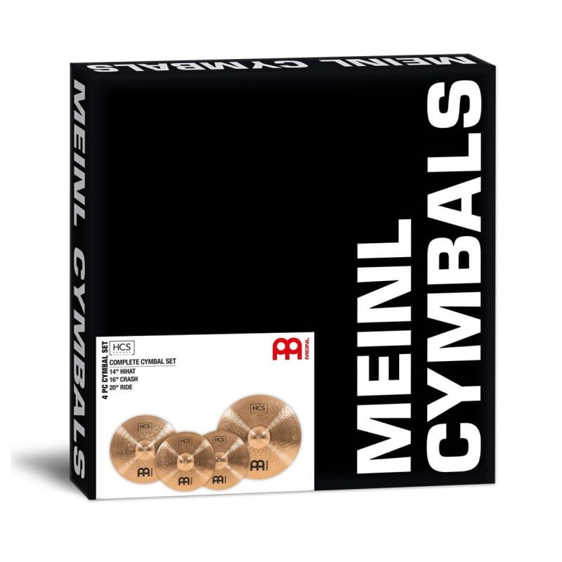 Meinl HCS Bronze Complete Cymbal Set 6