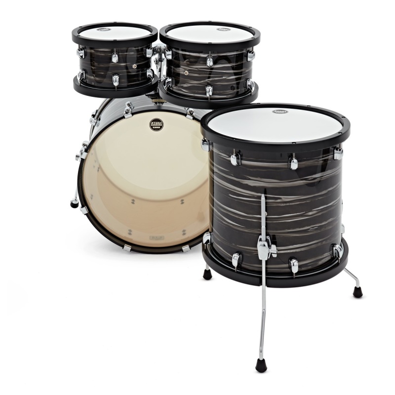 Tama SLP Studio Maple 22in 4pc Shell Pack – Lacquered Charcoal Oyster 7