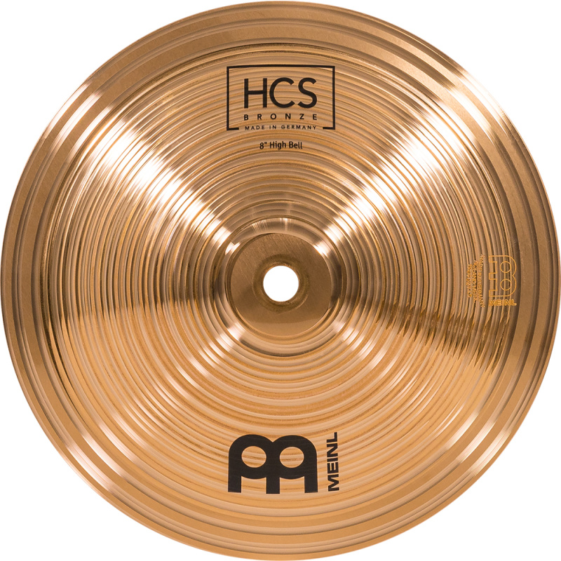 Meinl HCS Bronze 8in High Bell 4