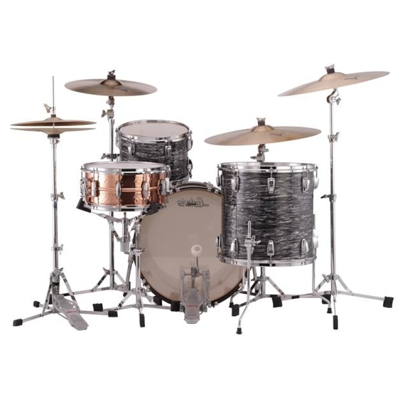 Ludwig Classic Maple FAB 22in 3pc Shell Pack – Vintage Black Oyster 6