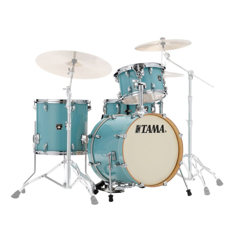 Tama Superstar Classic 18in 4pc Shell Pack – Light Emerald Blue Green 3