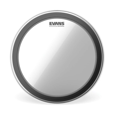 Evans EMAD2 24in Clear Bass Drum Head