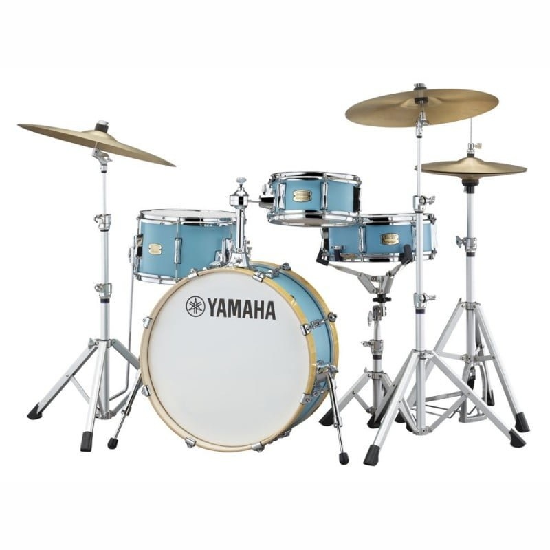 Yamaha Stage Custom Hip 20in 4pc Shell Pack – Matte Surf Green 5