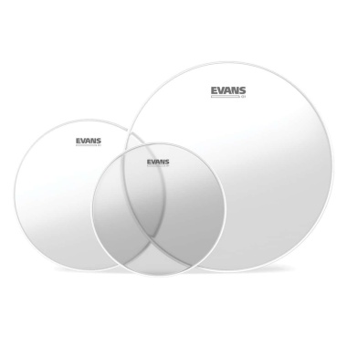 Evans G1 Clear Tom Pack - 12 13 16 Heads