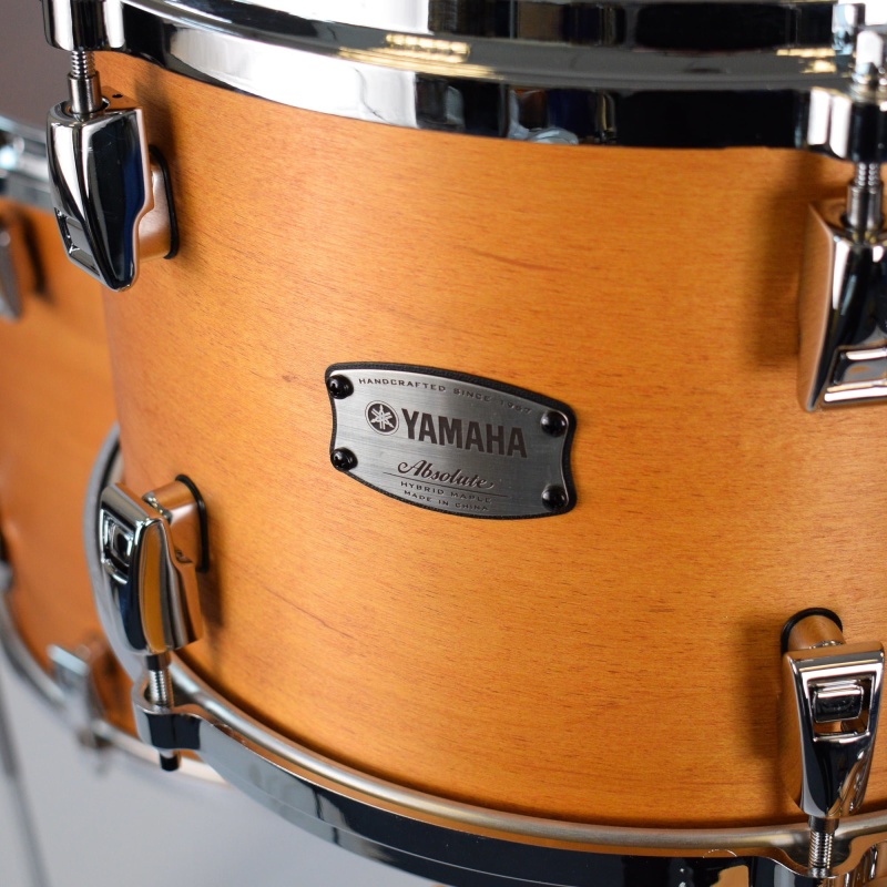 Yamaha Absolute Hybrid Maple 22in 4pc Shell Pack – Vintage Natural 6