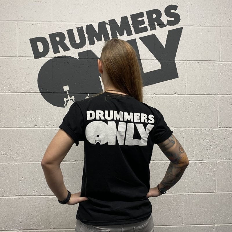 Drummers Only Black T-Shirt 7