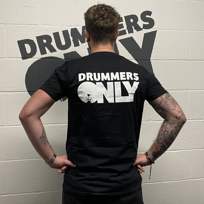 Drummers Only Black T-Shirt 5