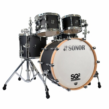 Sonor SQ2 22in 4pc Maple Shell Pack – Dark Satin