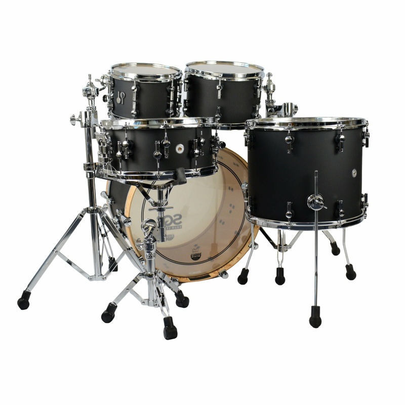 Sonor SQ2 22in 4pc Maple Shell Pack – Dark Satin 7
