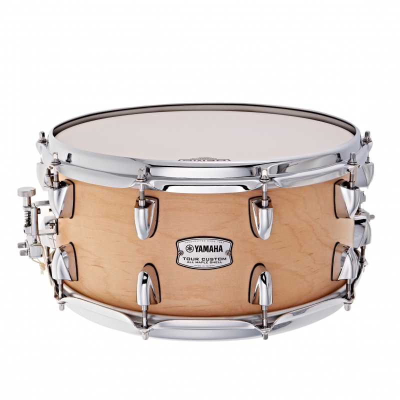 Yamaha Tour Custom 14×6.5in Maple Snare Drum – Butterscotch Satin 4