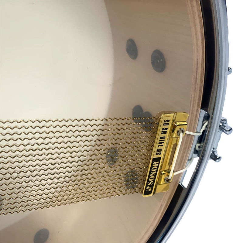Sonor SQ2 14x5in Maple Snare – American Walnut, High Gloss 6