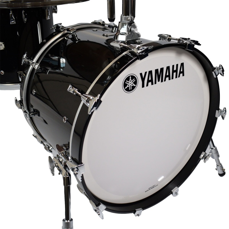 Yamaha Absolute Hybrid Maple 22in 4pc Shell Pack – Solid Black 10