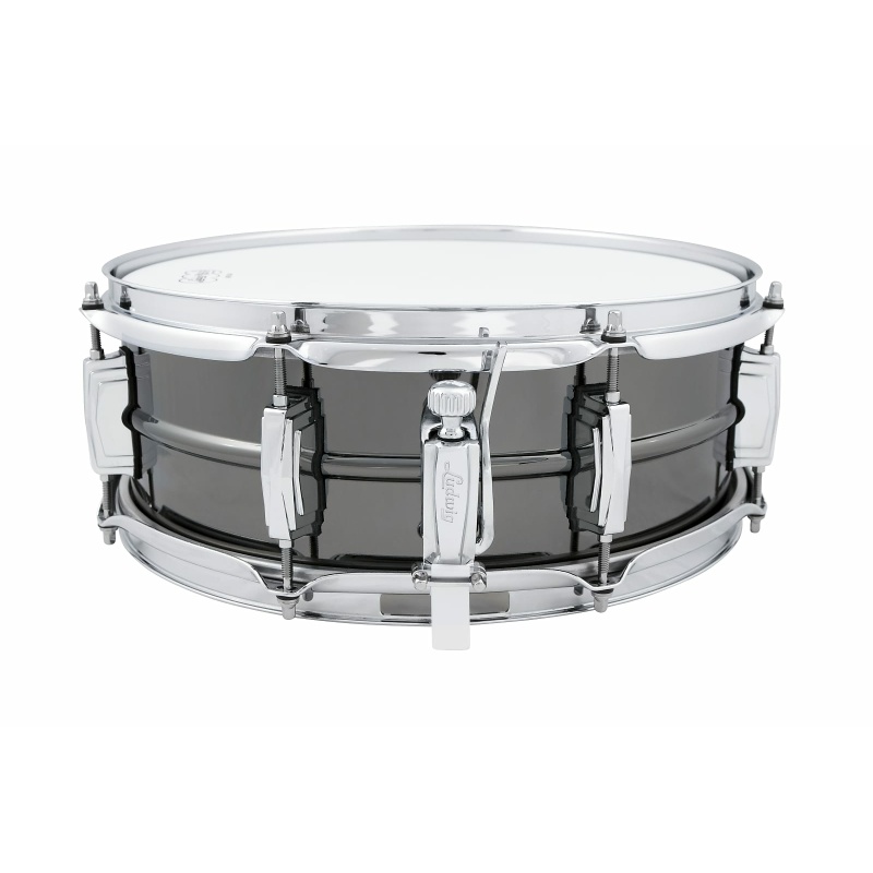 Ludwig Black Beauty 14x5in 8 Lug Brass Snare Drum, LB414 5