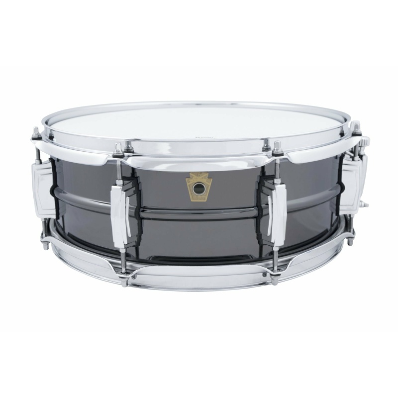 Ludwig Black Beauty 14x5in 8 Lug Brass Snare Drum, LB414 4