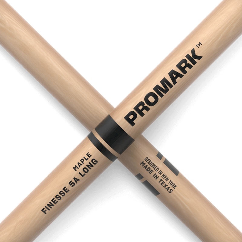 ProMark Finesse 5A Long Maple RBM565LRW – Small Round Wood Tip 6