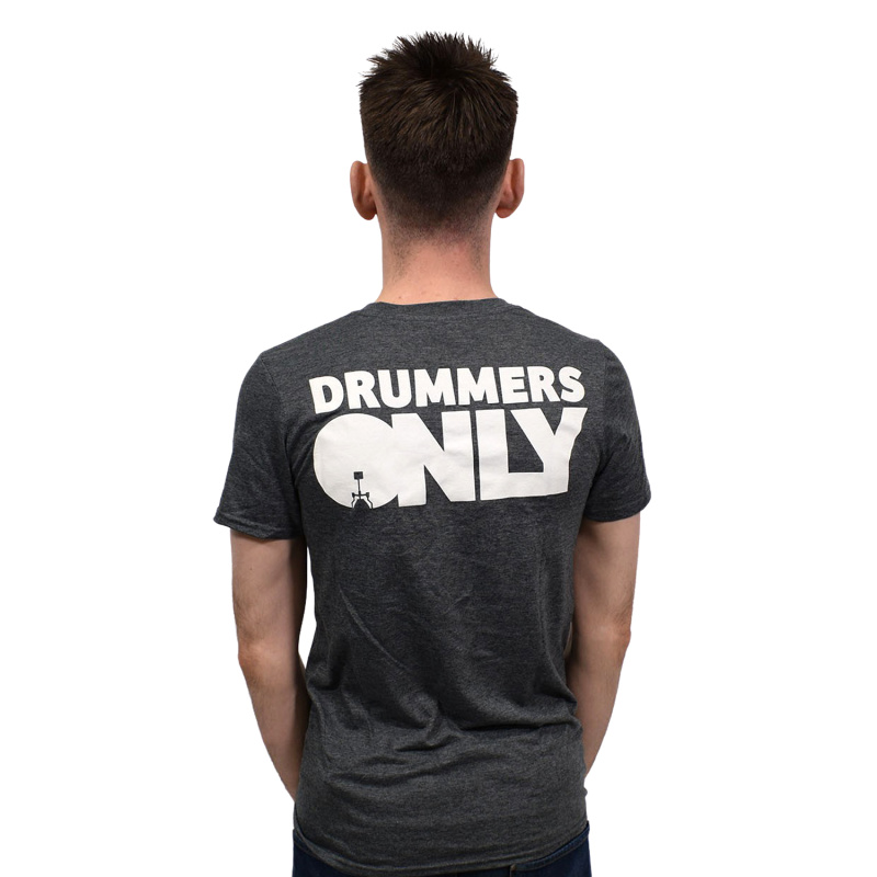 Drummers Only Grey T-Shirt
