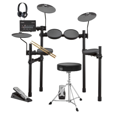 Yamaha DTX402K Electronic Drum Kit – Bundle  Package