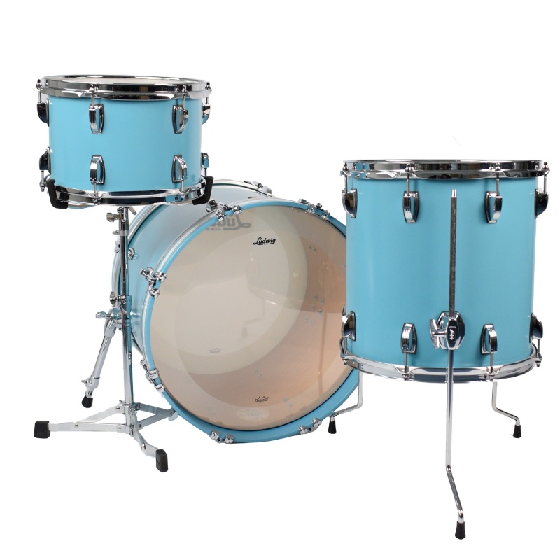 Ludwig Classic Maple 20in 3pc Shell Pack – Heritage Blue 13