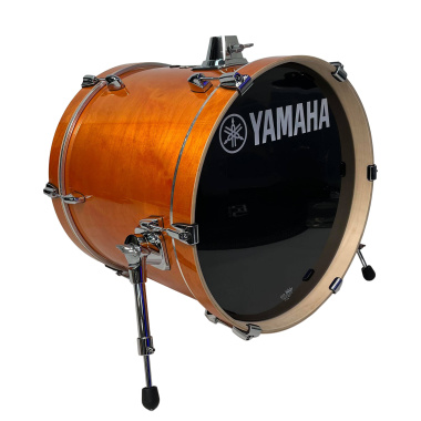 Yamaha Stage Custom 18x15in Bass Drum - Honey Amber