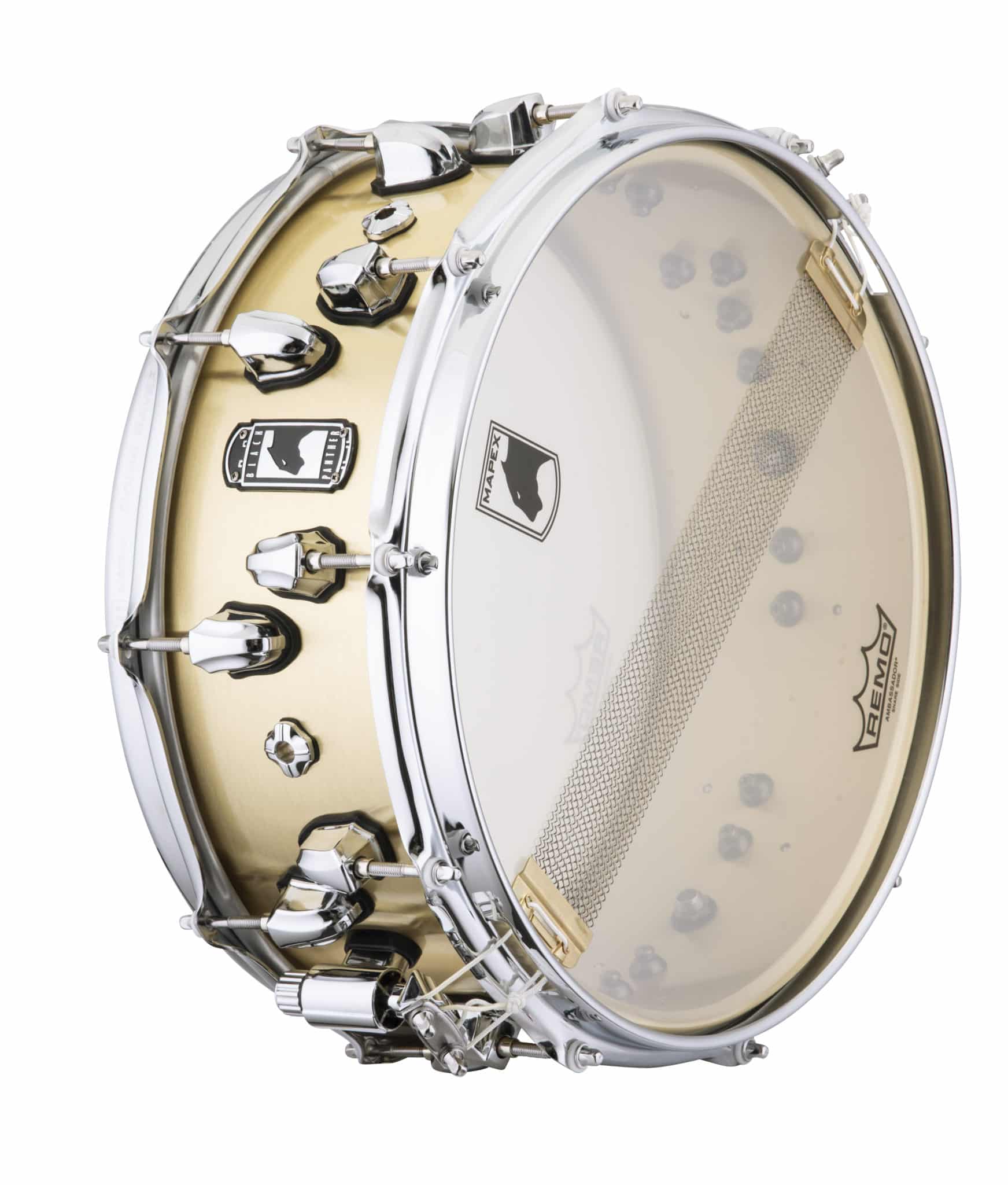 Mapex Black Panther Metallion 14×5.5in Brass Snare 6