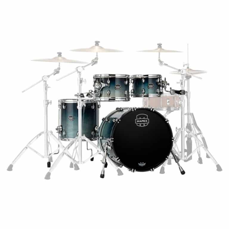 Mapex Saturn 20in 4pc Shell Pack – Teal Blue Fade