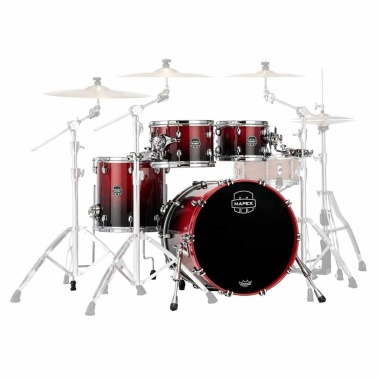 Mapex Saturn Classic 20in 4pc Shell Pack – Scarlet Fade