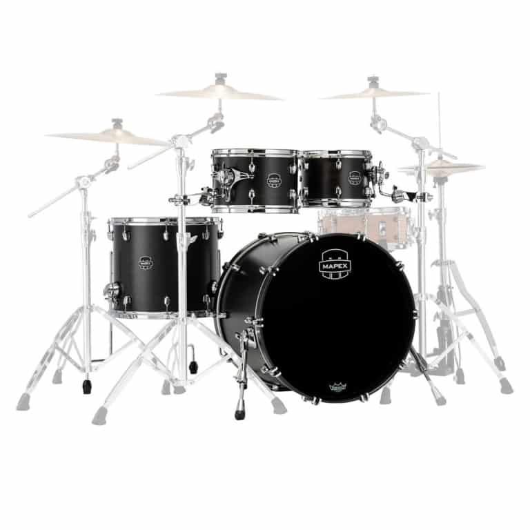 Mapex Saturn 22in 4pc Shell Pack – Satin Black