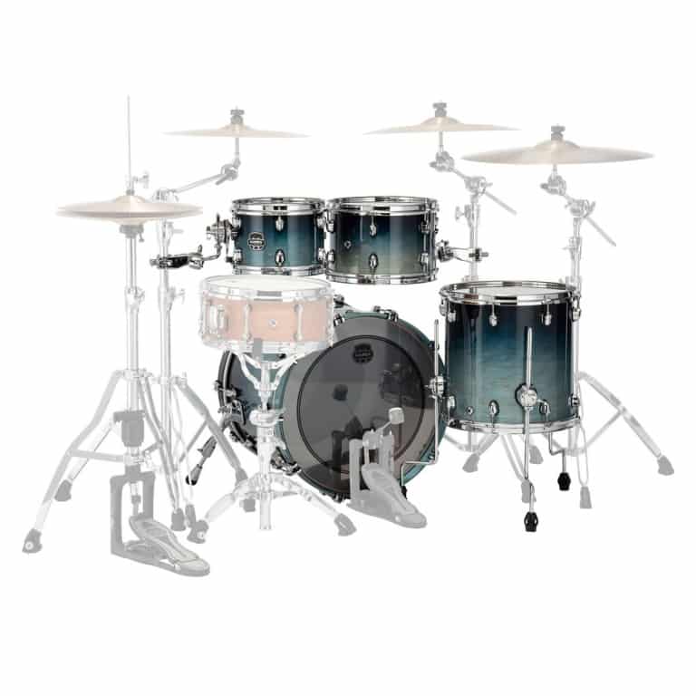 Mapex Saturn 22in 4pc Shell Pack – Teal Blue Fade