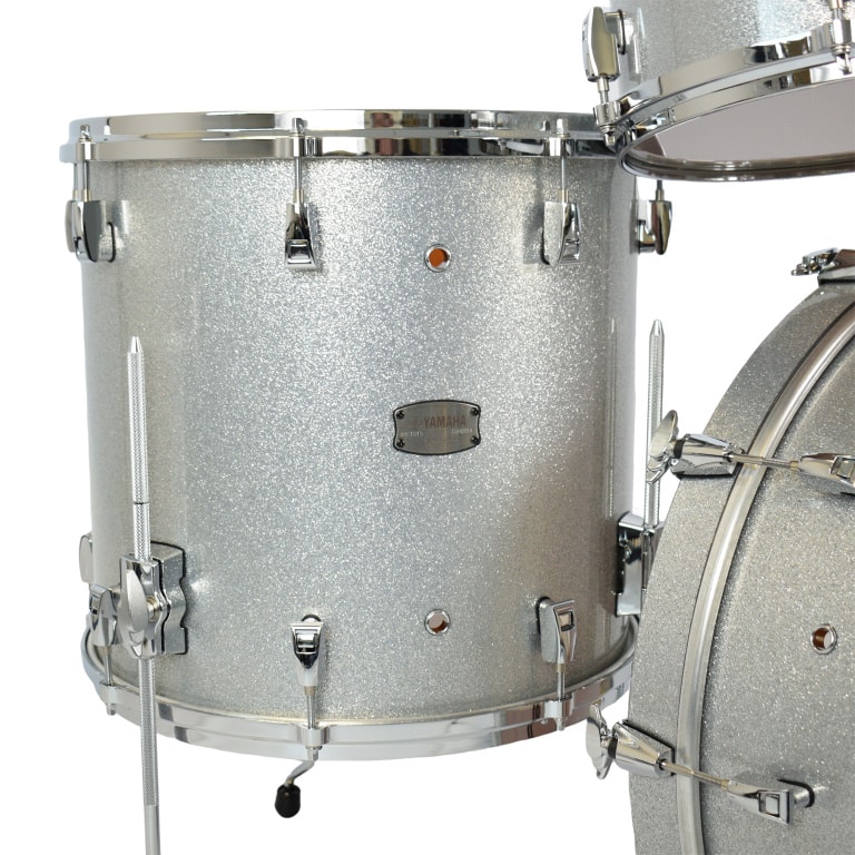 Yamaha Absolute Hybrid Maple 22in 4pc Shell Pack – Silver Sparkle 8