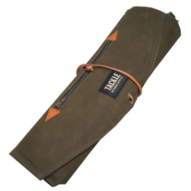 Tackle Waxed Canvas Roll Up Stick Bag – Forest Green