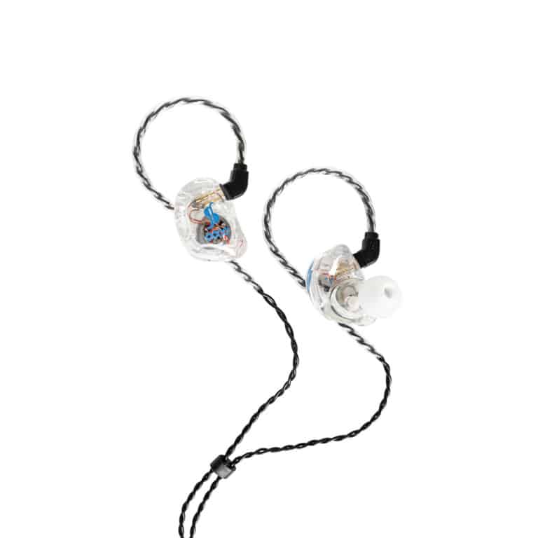 Stagg SPM-435 Hi Resolution 4 Driver In Ear Monitors – Clear 3