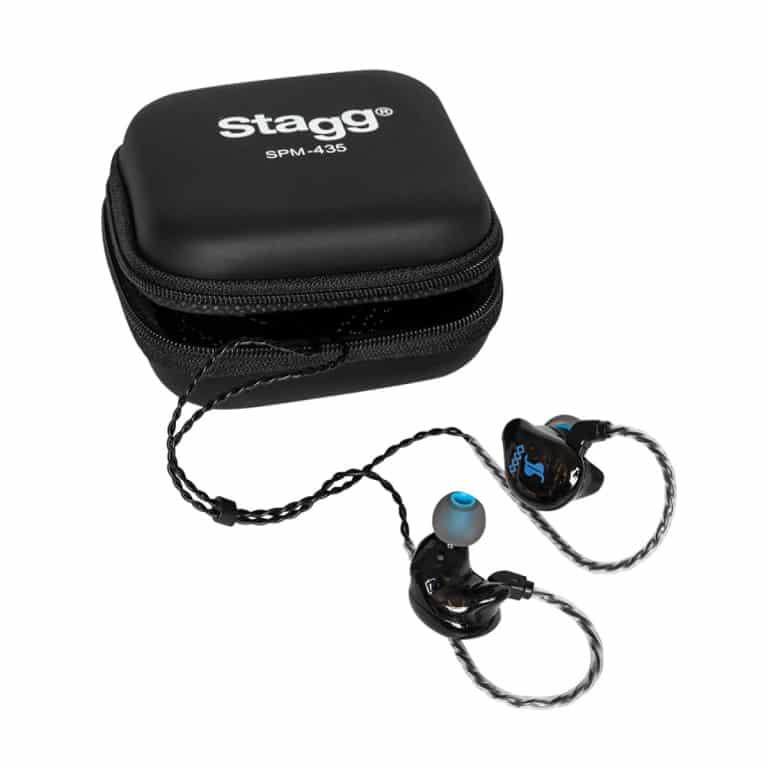 Stagg SPM-435 Hi Resolution 4 Driver In Ear Monitors – Clear 6