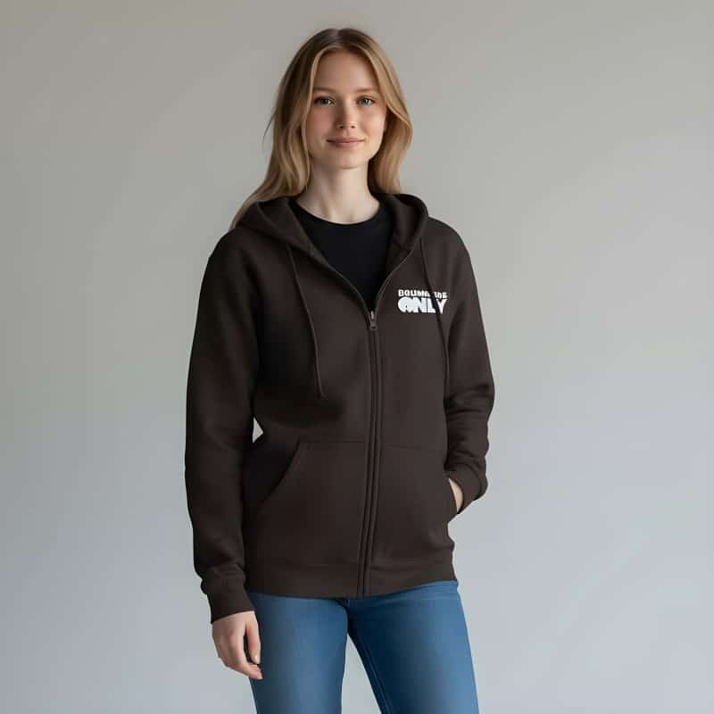 Drummers Only Storm Grey Zip-Up Hoodie - Image 4