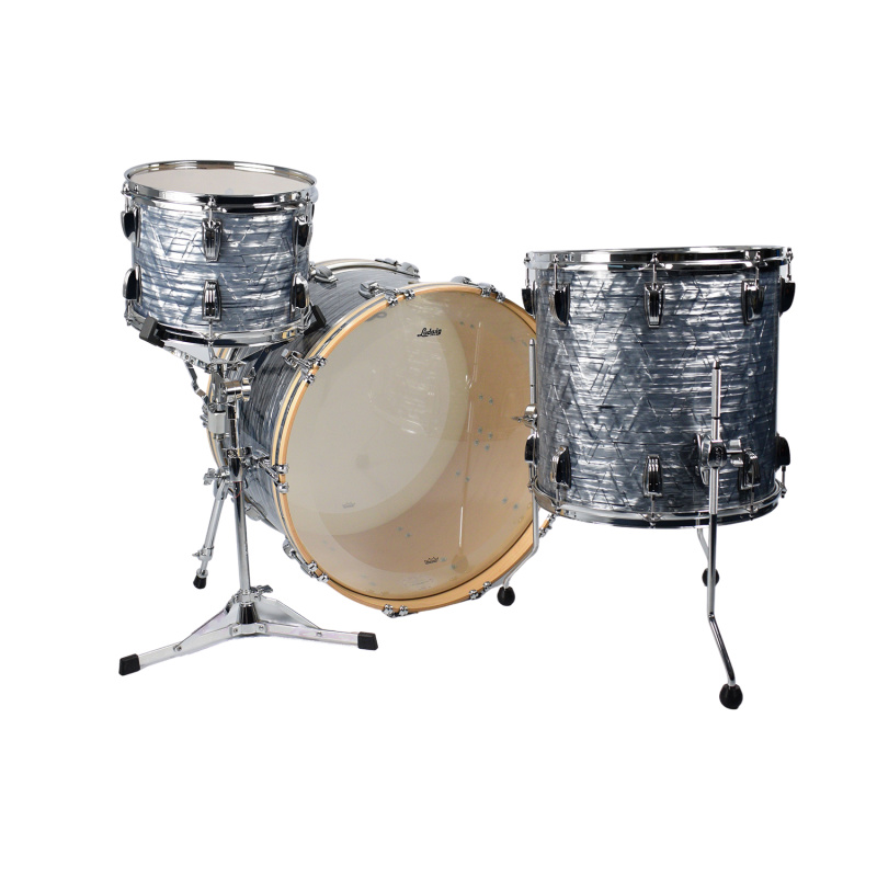 Ludwig Classic Maple 24in 3pc Shell Pack – Sky Blue Pearl 11