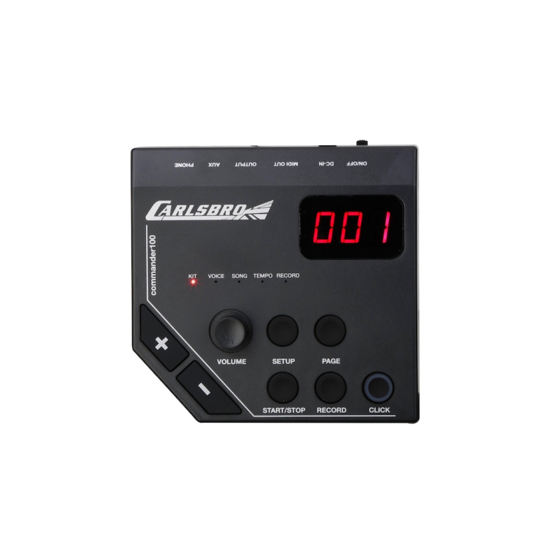 Carlsbro CSD100BP1 Commander 100 Electronic Kit Bundle 7