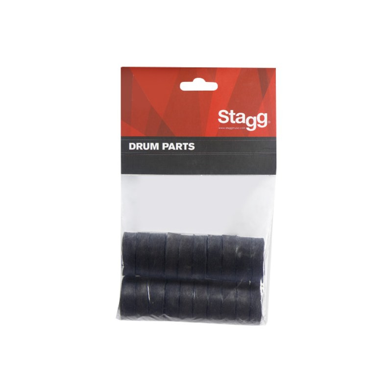 Stagg 35x12mm Cymbal Felts – 20 pack 3