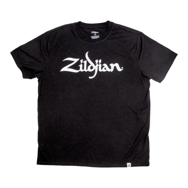 Zildjian NEW Black Classic Logo T-Shirt – Various Sizes 3