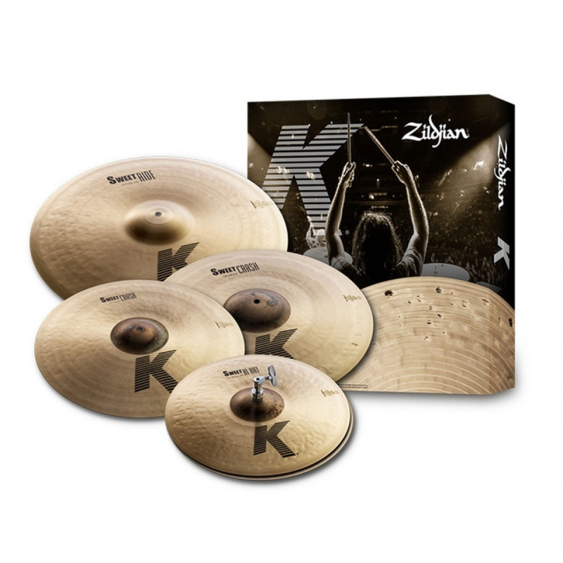 Zildjian K Sweet Cymbal Pack Box Set 4