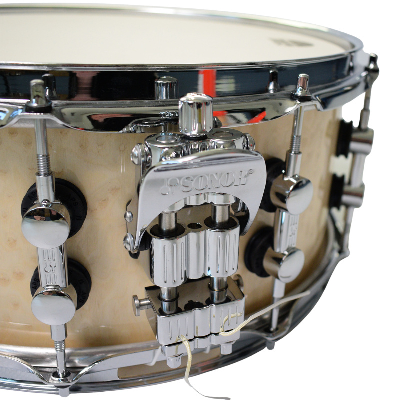 Sonor SQ2 14x6in Maple Snare Drum – Birdseye Maple 6