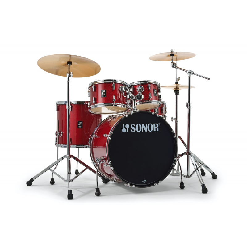 Sonor AQX Stage Set – Red Moon Sparkle 6