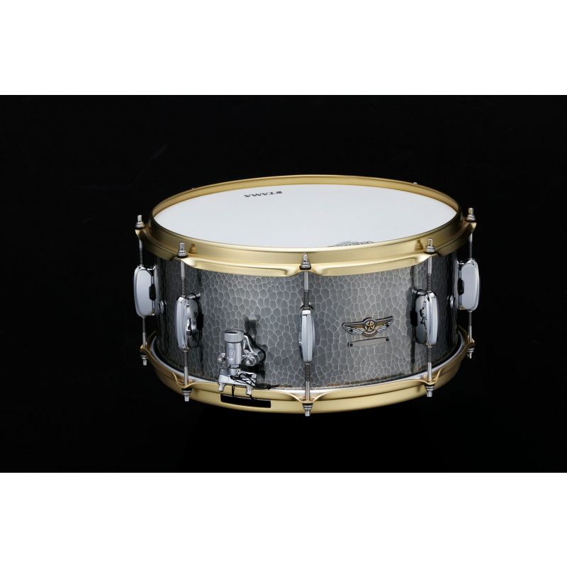Tama STAR Reserve 14×6.5in Hand Hammered Aluminum Snare Drum 5