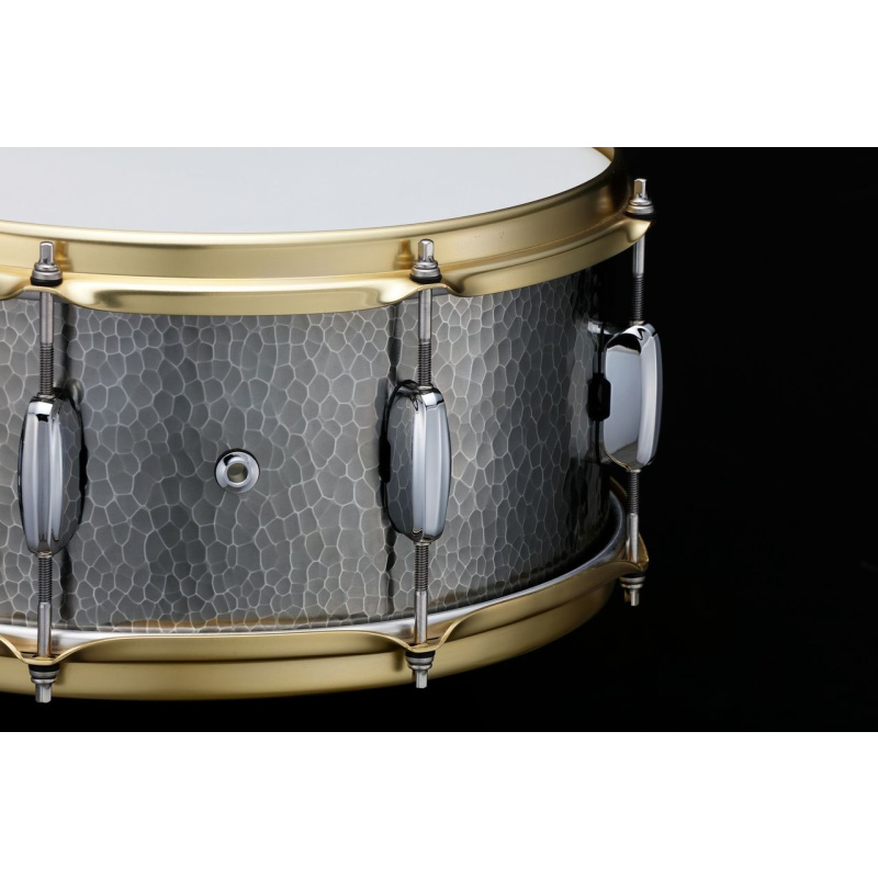 Tama STAR Reserve 14×6.5in Hand Hammered Aluminum Snare Drum 6