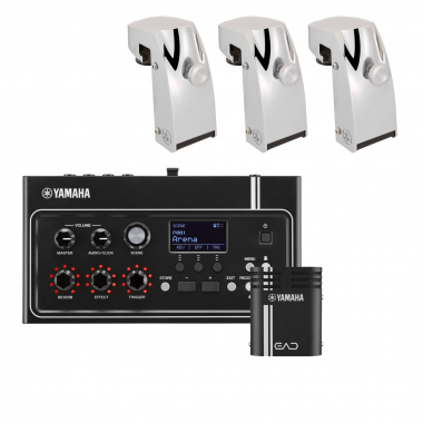Yamaha EAD10 Electronic Acoustic Drum System – 3 Trigger Bundle