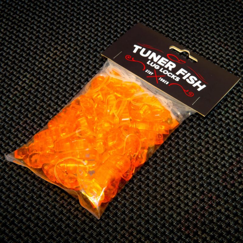 Tuner Fish Lug Locks Orange 50 Pack 3