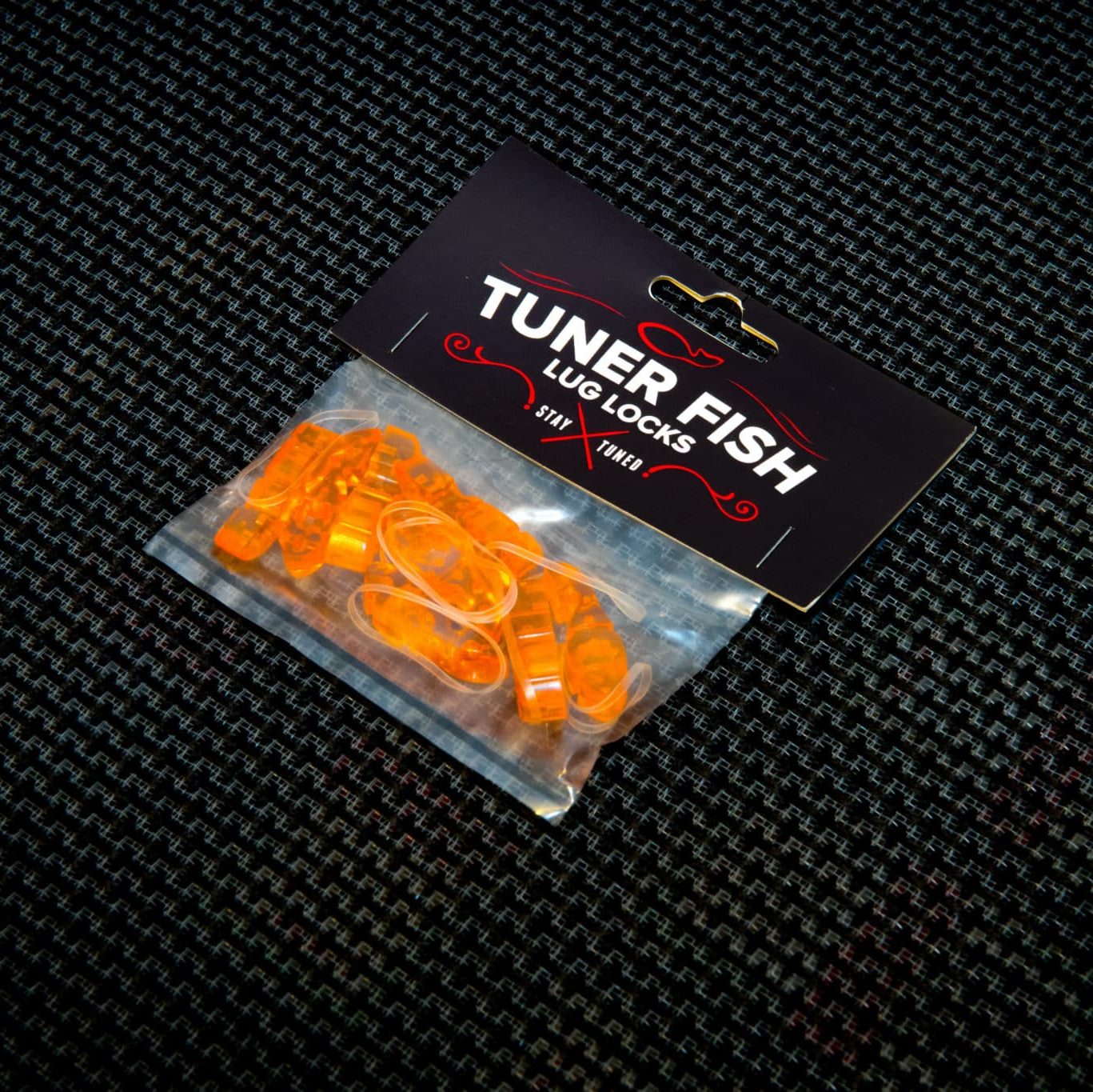 Tuner Fish Lug Locks Orange 8 Pack 4